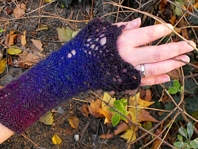 Armstulpe / wrist warmer *WaveOfColor*