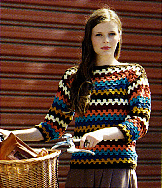 Marvel 8ply Crochet Jumper