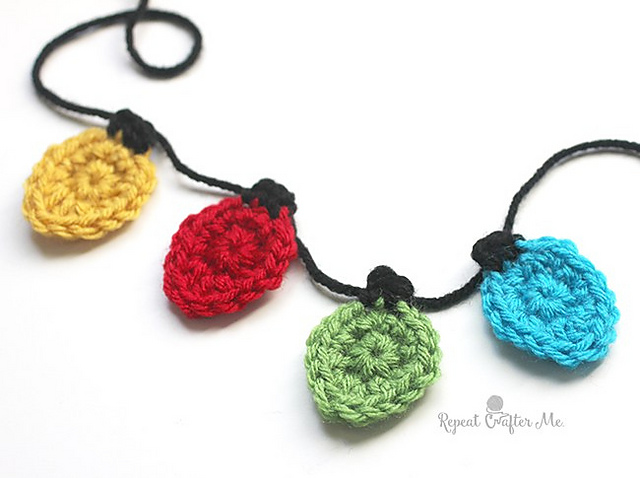 Christmas Light Appliques