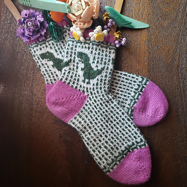 Dino Might Socks