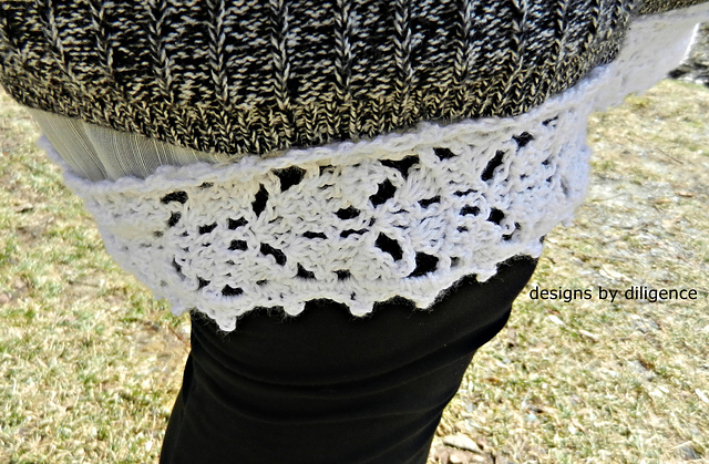 Your Slip is Showing Crochet Edging