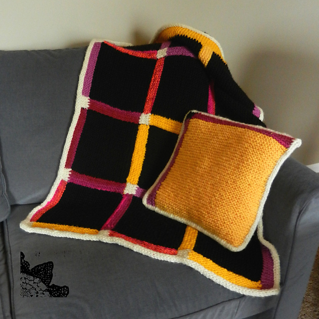 Black and Bright Blanket