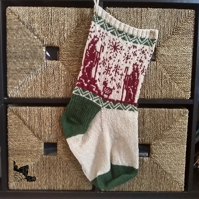 Shepherds Scene Stocking