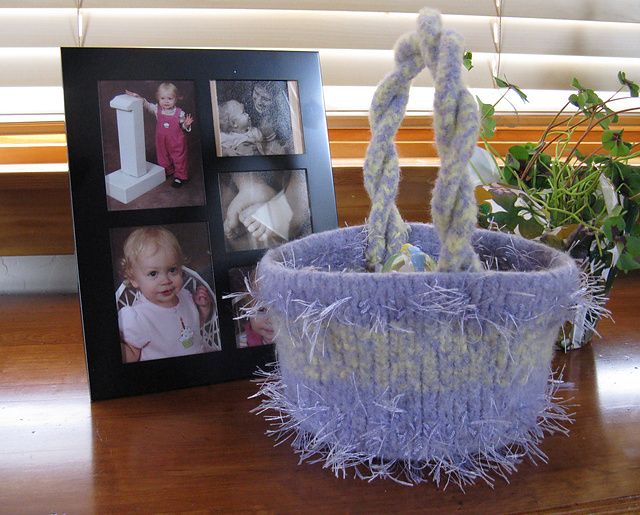 Felted Easter Basket