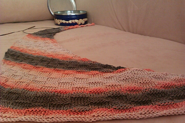 Noxeema Jackson knitted scarf
