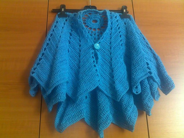 Azure Angel Shawl