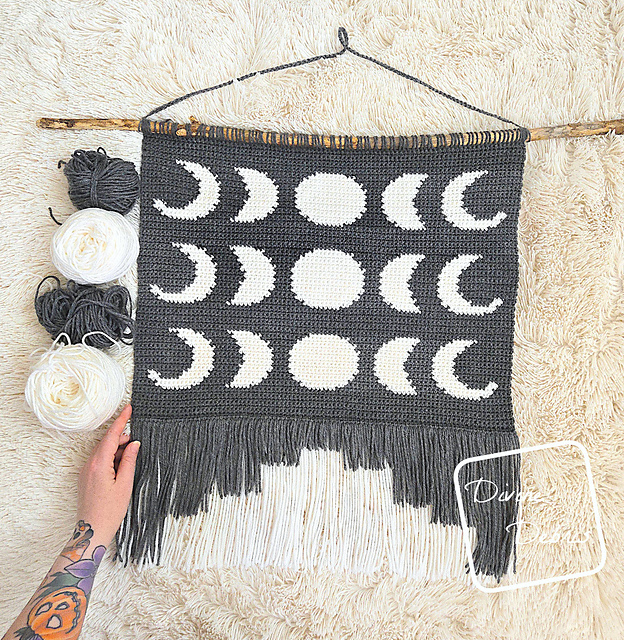 Moon Phase Wall Hanging