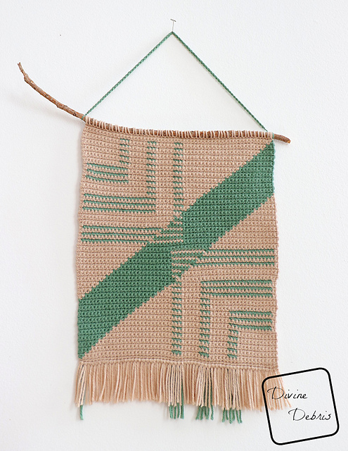 Geometric Corners Wall Hanging