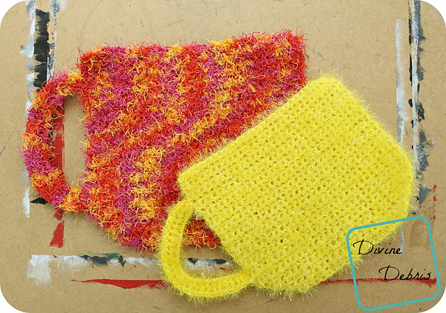 Coffee Cup Washcloth