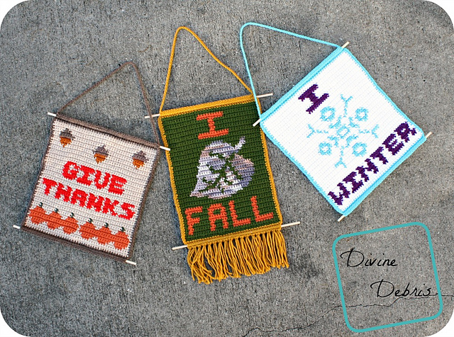 Give Me Seasons Wall Hangings Trio
