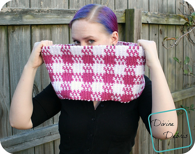 Laura Gingham Scarf