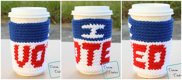 I Voted Mug Cozy
