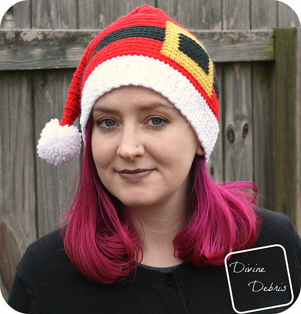 Santa Belt Hat