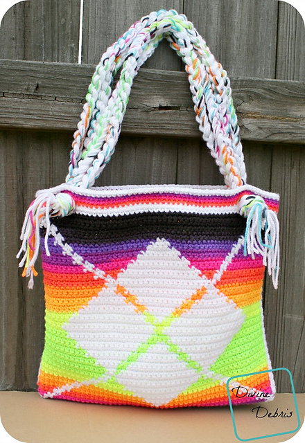 Unicorn Argyle Bags