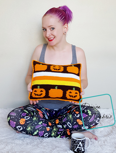 Smiling Pumpkins Pillow