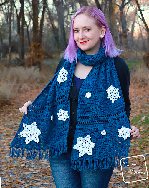 Crystal Snowflake Shawl