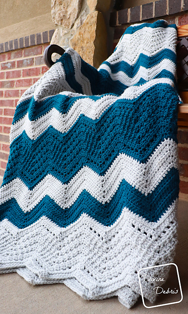 Colorful Chevrons Blanket