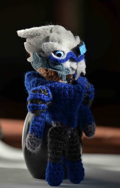 Garrus Vakarian Amigurumi (Mass Effect)