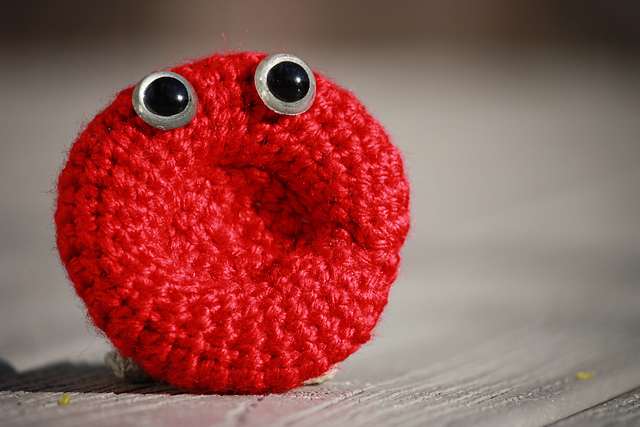 Red Blood Cell Amigurumi