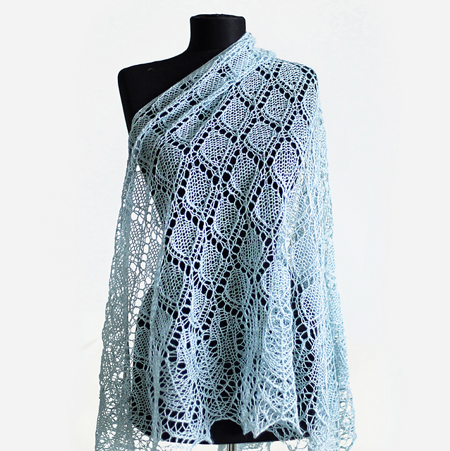 White Night Shawl