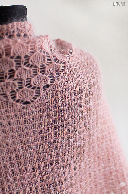 Cocoa shawl
