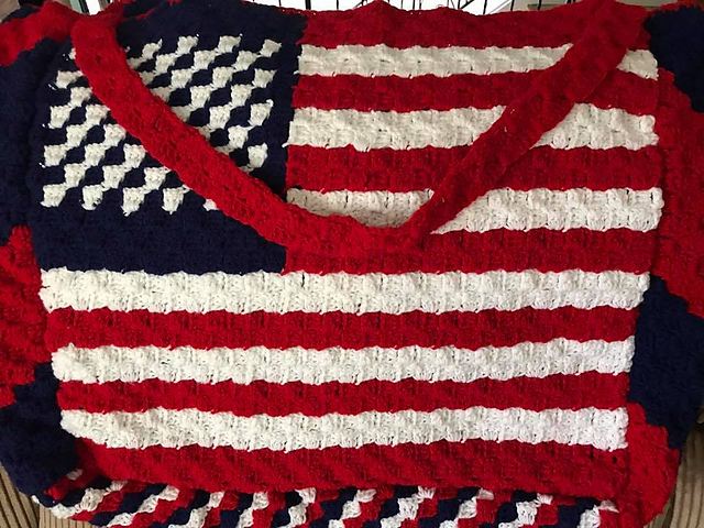 4th of July C2C Tote/Pillow