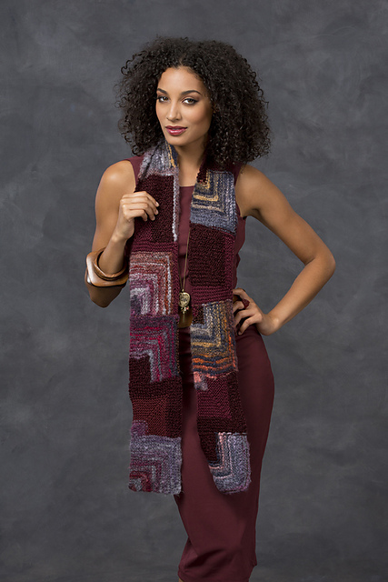 Mitered Square Scarf