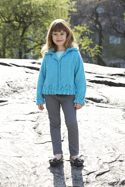 Lacy Border Sweater