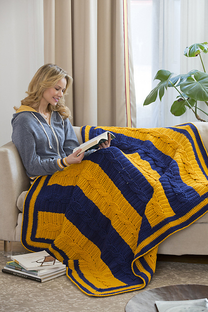 School Colors Throw