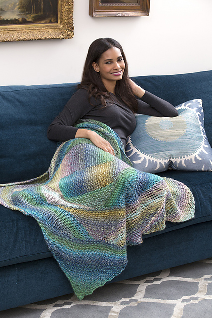 Spiral Knit Lapghan