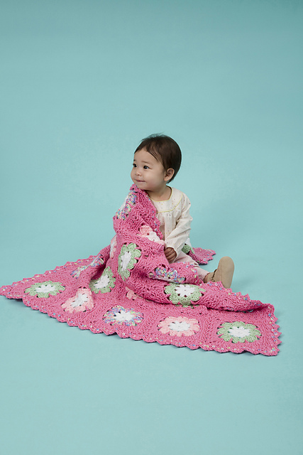Flower Baby Blanket