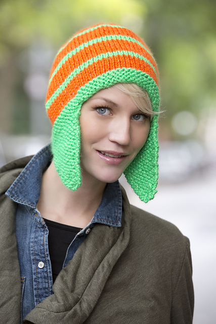 Flashy Earflap Hat