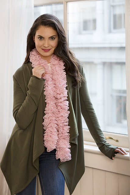 Full of Lace Crochet Scarf