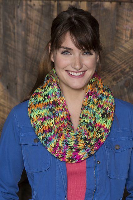 Chunky Colorful Cowl