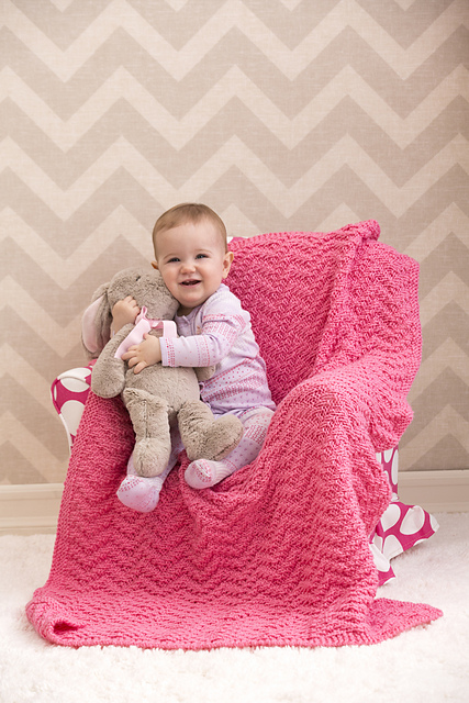 Chevron Baby Blanket