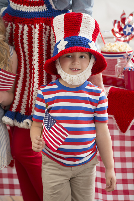 Uncle Sam Hat & Beard