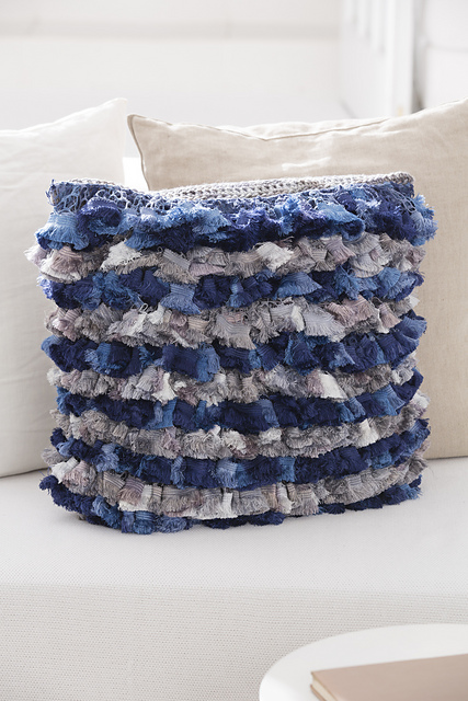 Rows of Ruffles Pillow