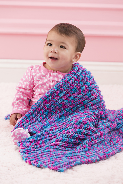 One-Row Baby Blanket