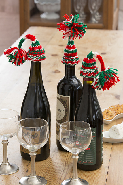 Holiday Bottle Beanies