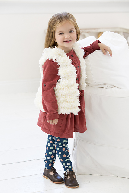 Child's Trendy Fur Vest
