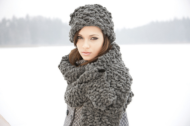 Russian Hat & Stole