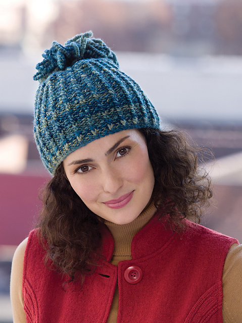 Looped Tassel Hat