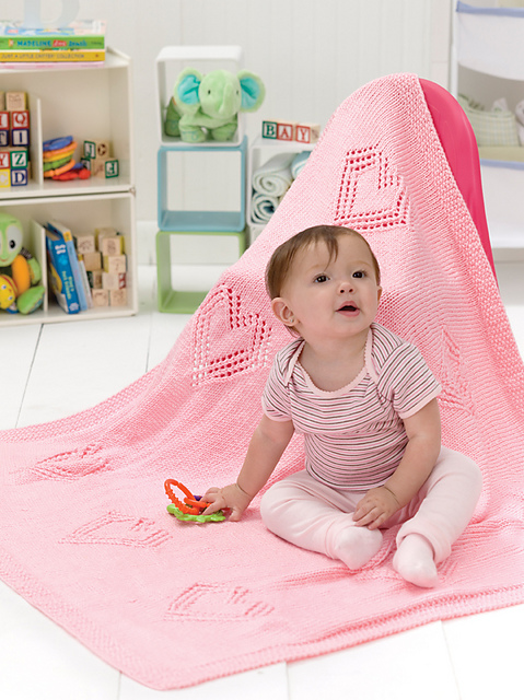 Sweet Hearts Baby Blanket