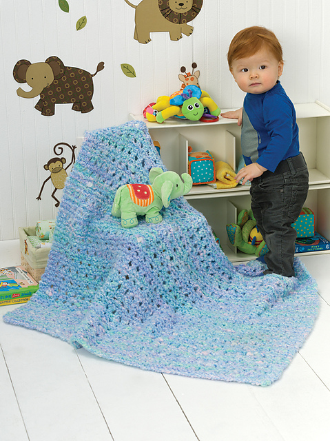 Playful Knit Blanket