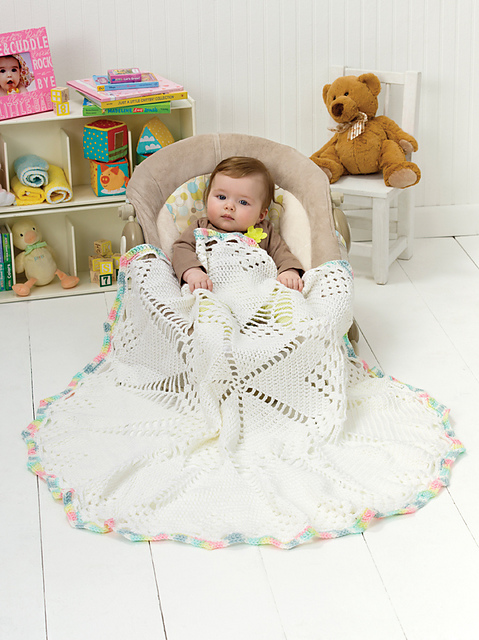 Doily Baby Blanket