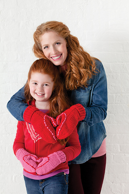 Mom & Daughter Love Mitts