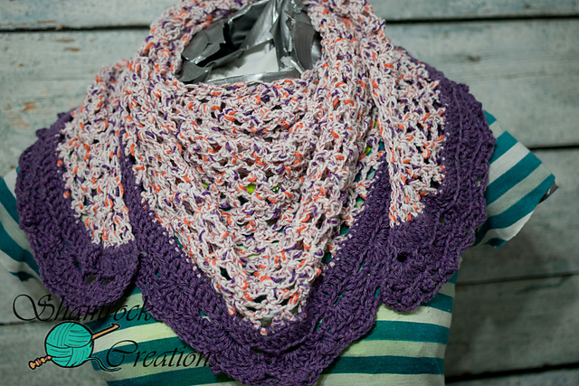 Blackberry shawl