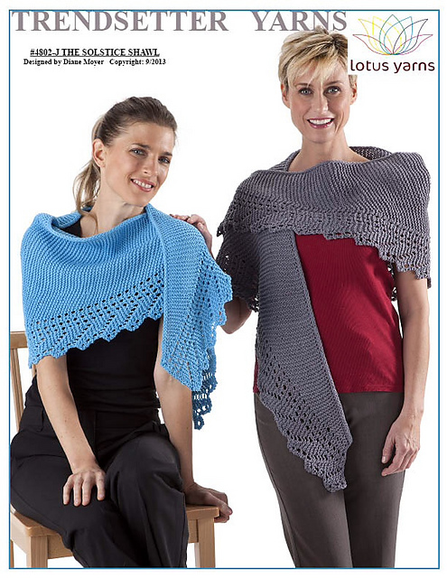 4802J The Solstice Shawl