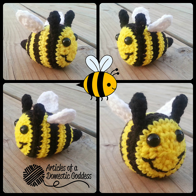 Baby Bumblebee Amigurumi