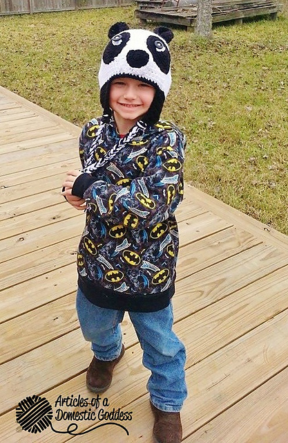 Panda - Monium Earflap Hat